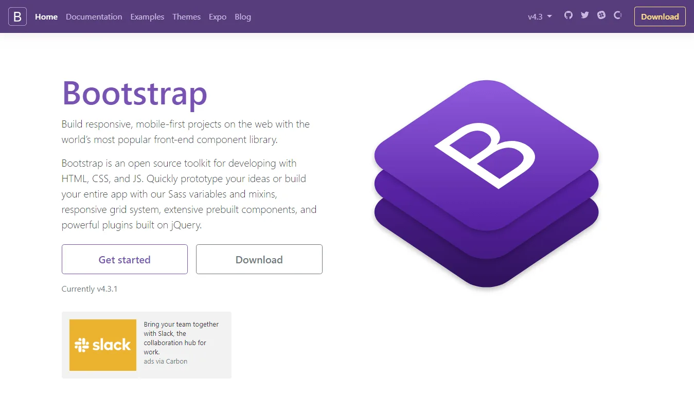 Bootstrap CSS Framework